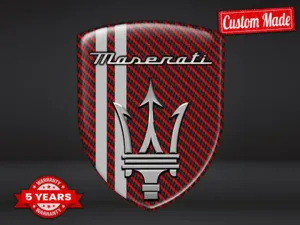 Maserati Pegatinas Logo Personalizadas Estilo Resistente 